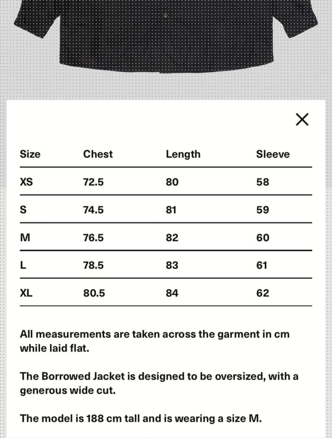 스투시x아워레가시 워크샵 보로우드 자켓 (XS) 상품이미지4