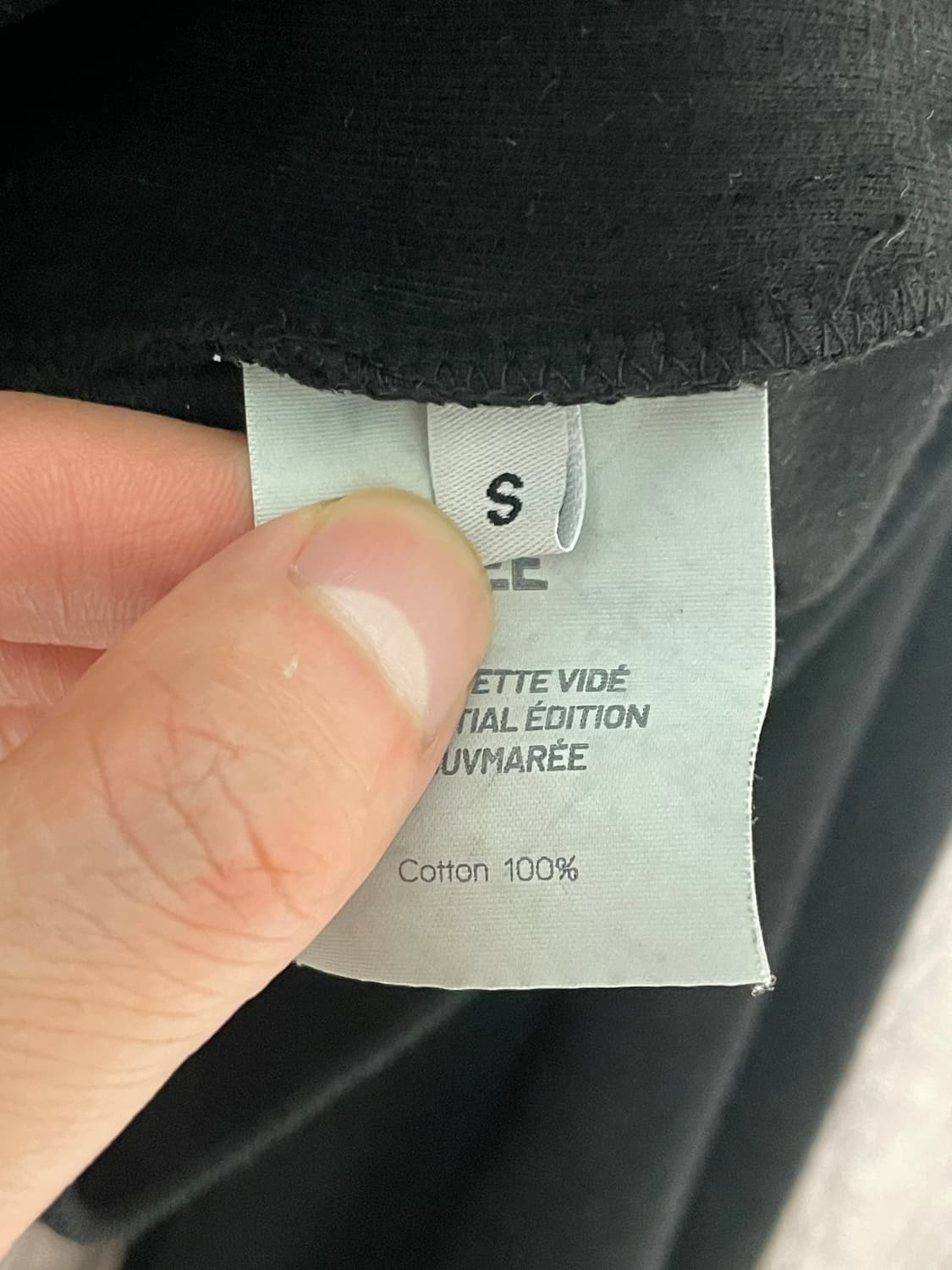 [S]누마레 ee 남성 후드집업 블랙 상품이미지3