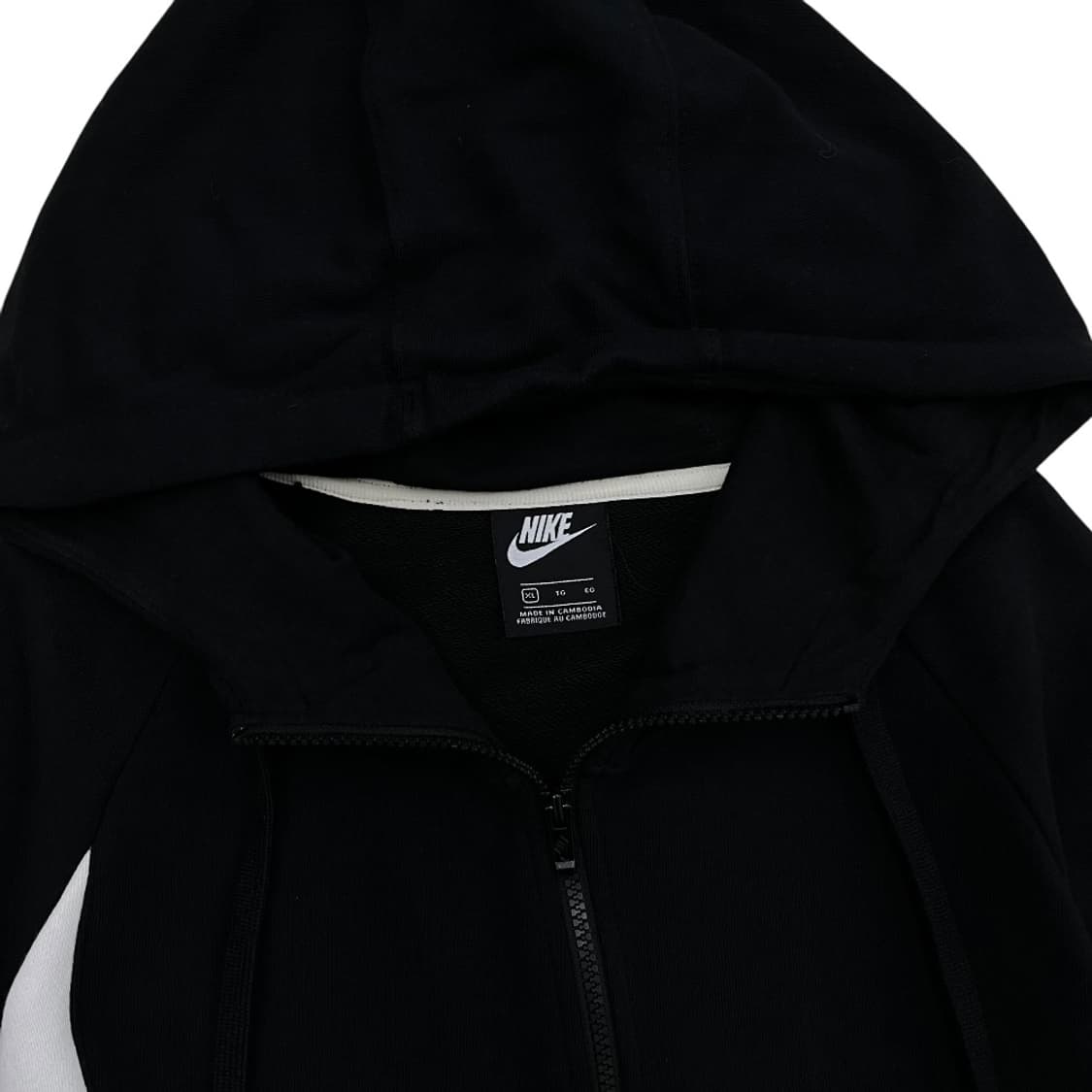 나이키 빅스우시 블랙 후드집업 XL 상품이미지6