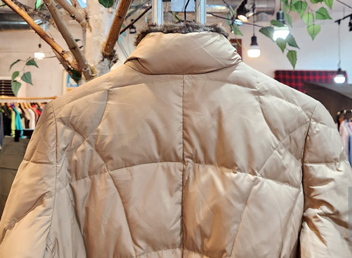 eddie bauer 에디 바우어 베이지 구스 다운 점퍼 상품이미지7