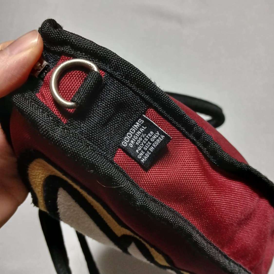 구김스 양면 토트백 크로스백 가방 남녀공용 상품이미지5