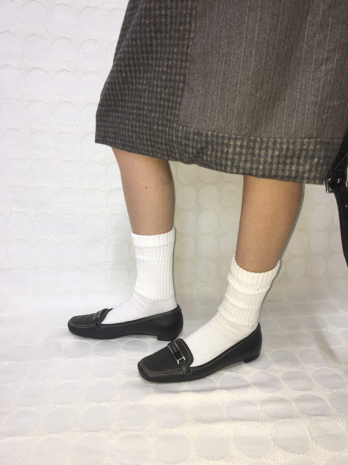 프라다 블랙 로퍼 상품이미지1