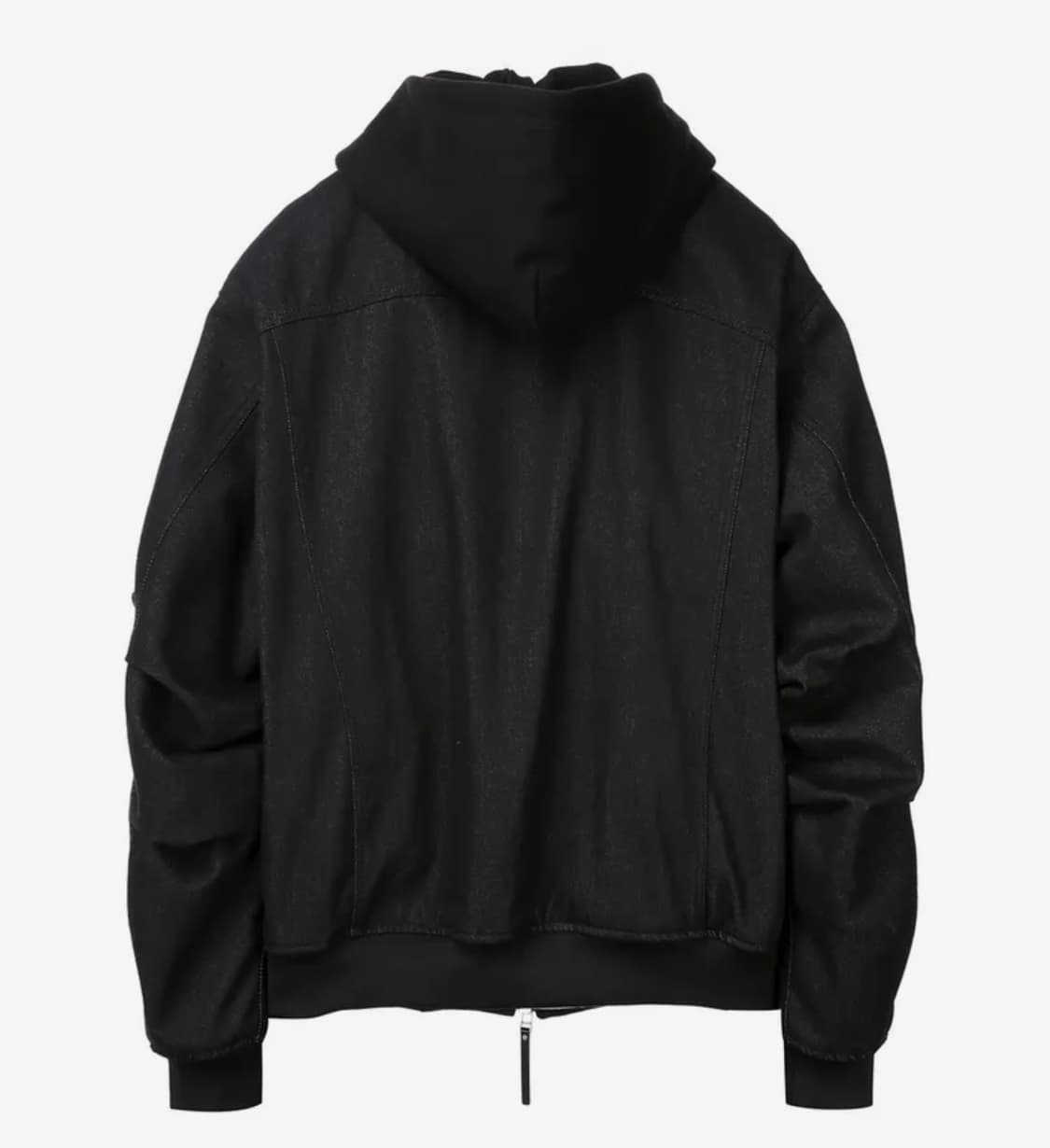 질스튜어트뉴욕 데님 ma-1(마원) 블랙 팝니다. 상품이미지2