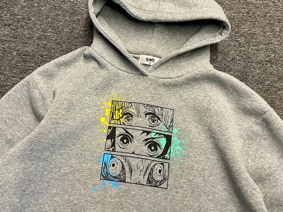 [95] 귀멸의 칼날 후드티 L  상품이미지2