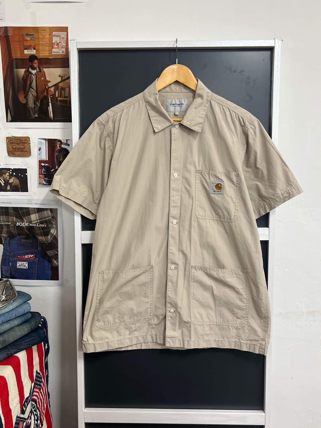 Carhartt wip 칼하트 워크 반팔 셔츠 상품이미지2