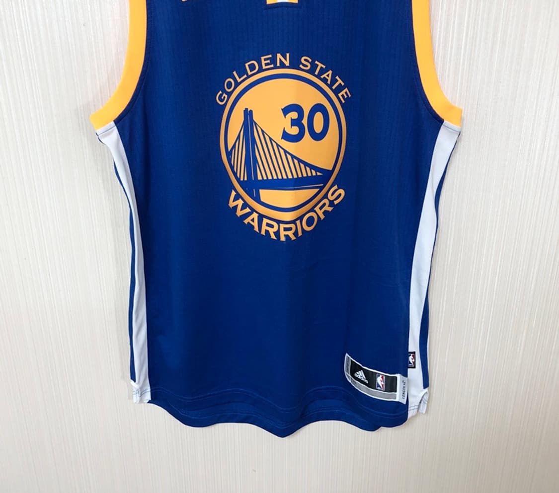 NBA 아디다스 골든스테이트워리어스 스윙맨유니폼 L(해외) #30 커리 상품이미지3