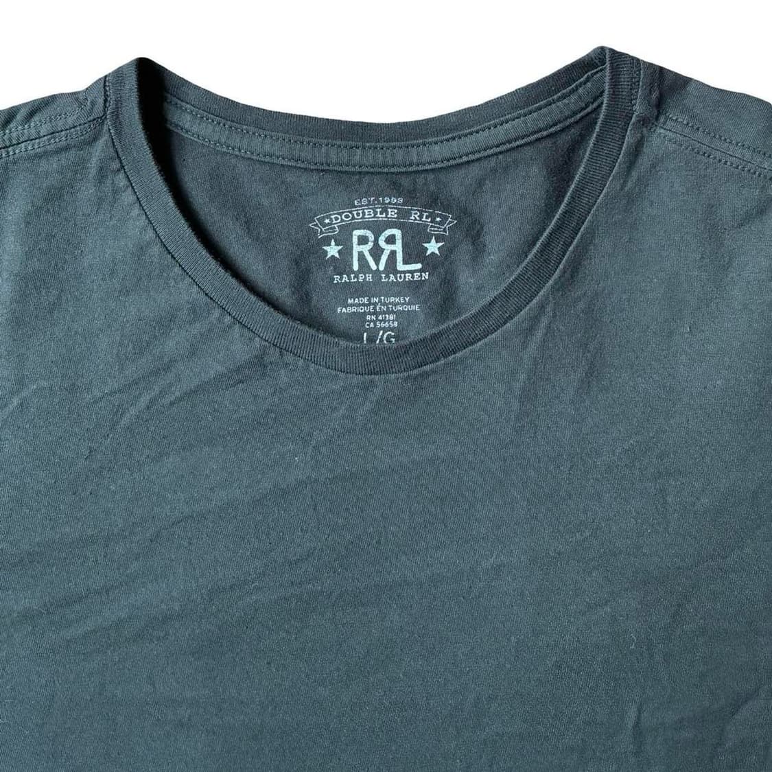 RRL 더블알엘 베이직 라운드넥 반팔 티셔츠 상품이미지3