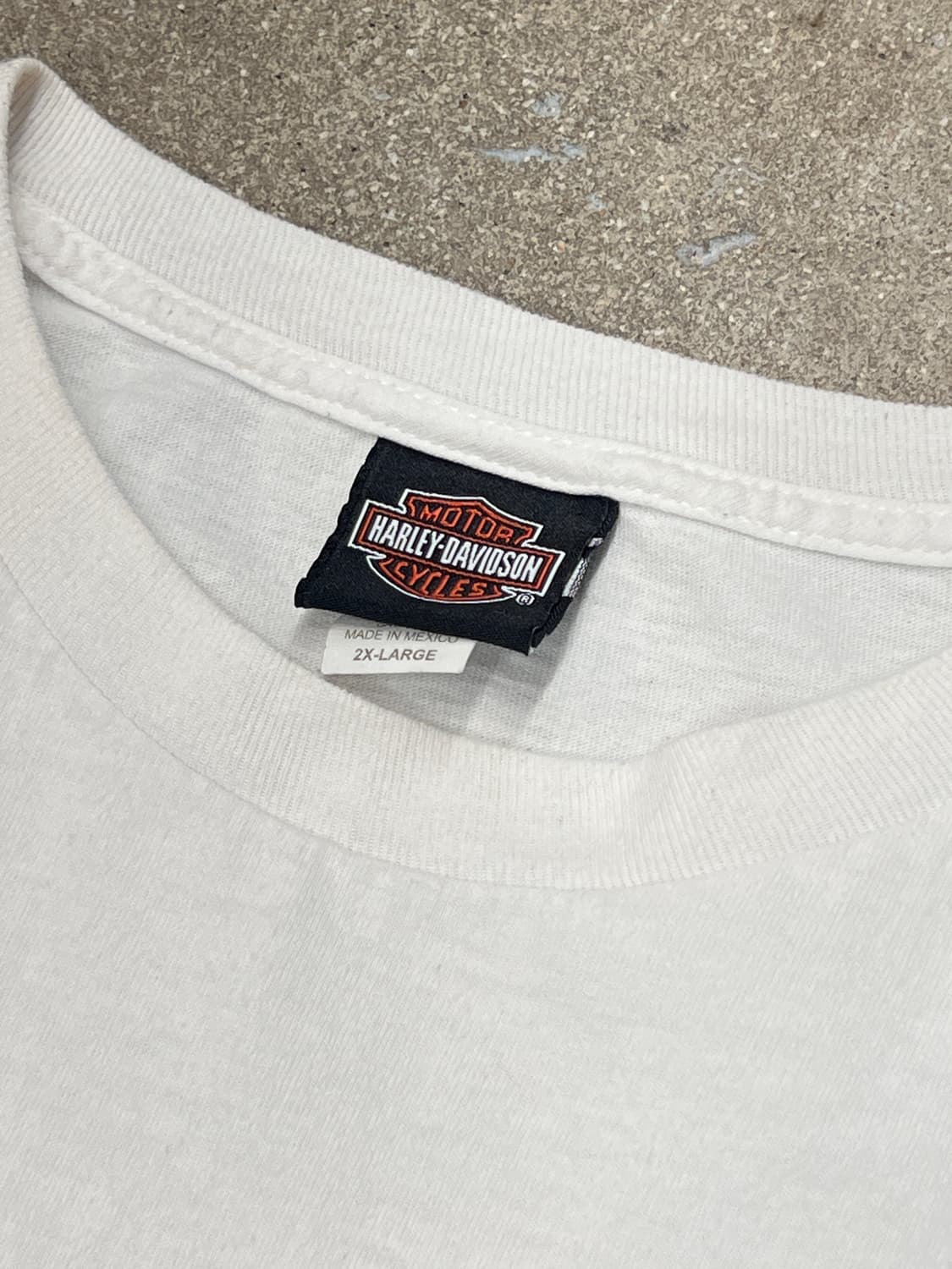 할리데이비슨 메디슨 화이트 롱슬리브 상품이미지6