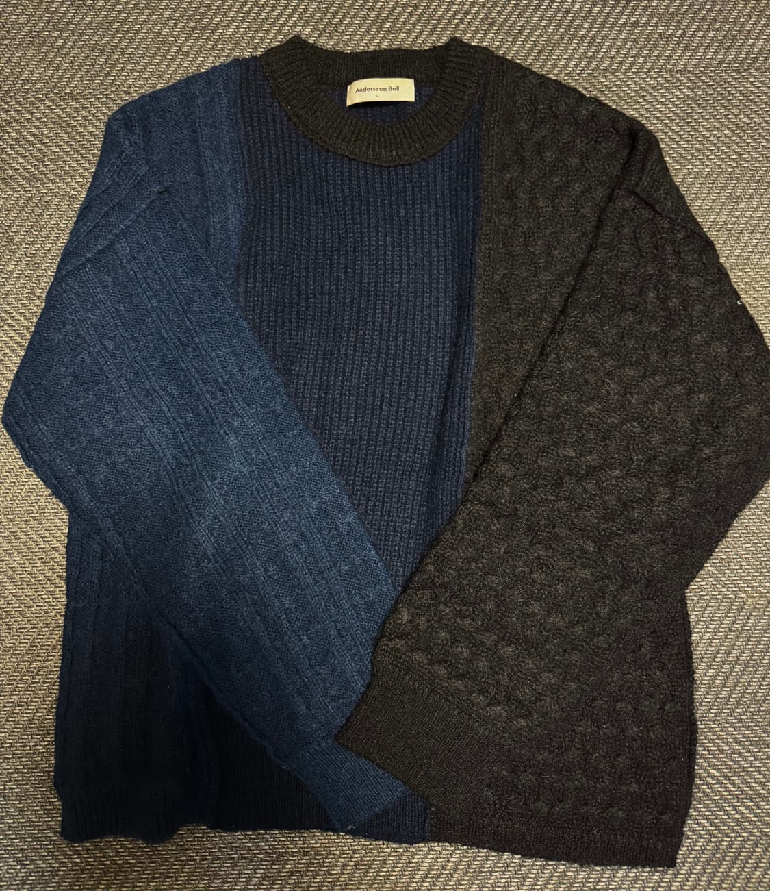 앤더슨벨 모헤어 니트 L사이즈 상품이미지2