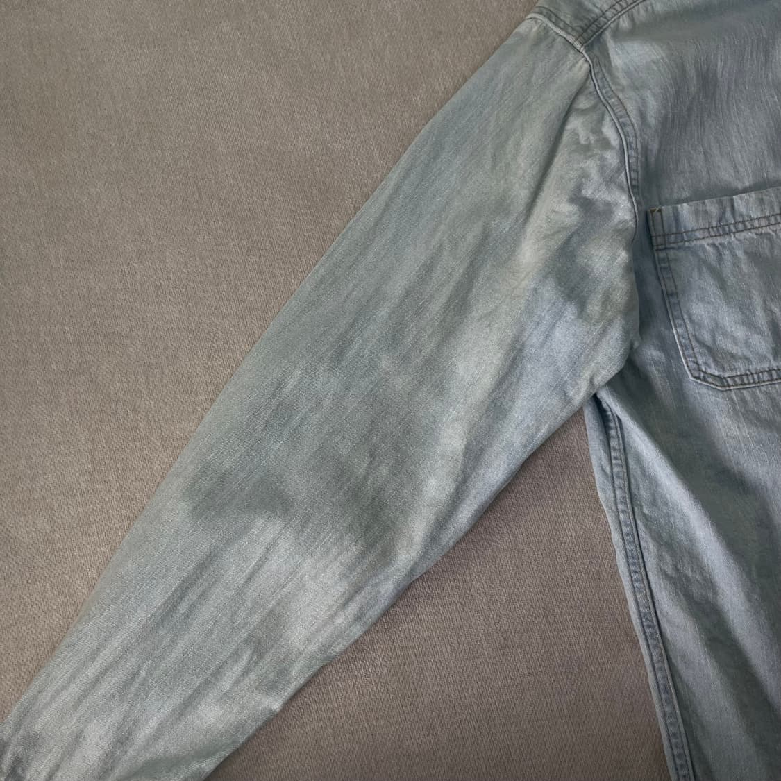 100 리바이스 데님 워크 셔츠 상품이미지4