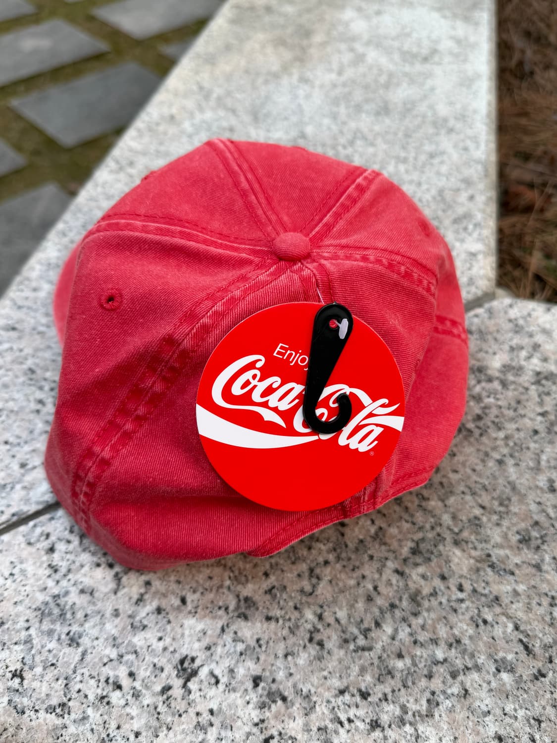(deadstock) Coca Cola 코카콜라 6-Panel 페이딩 캡 상품이미지6