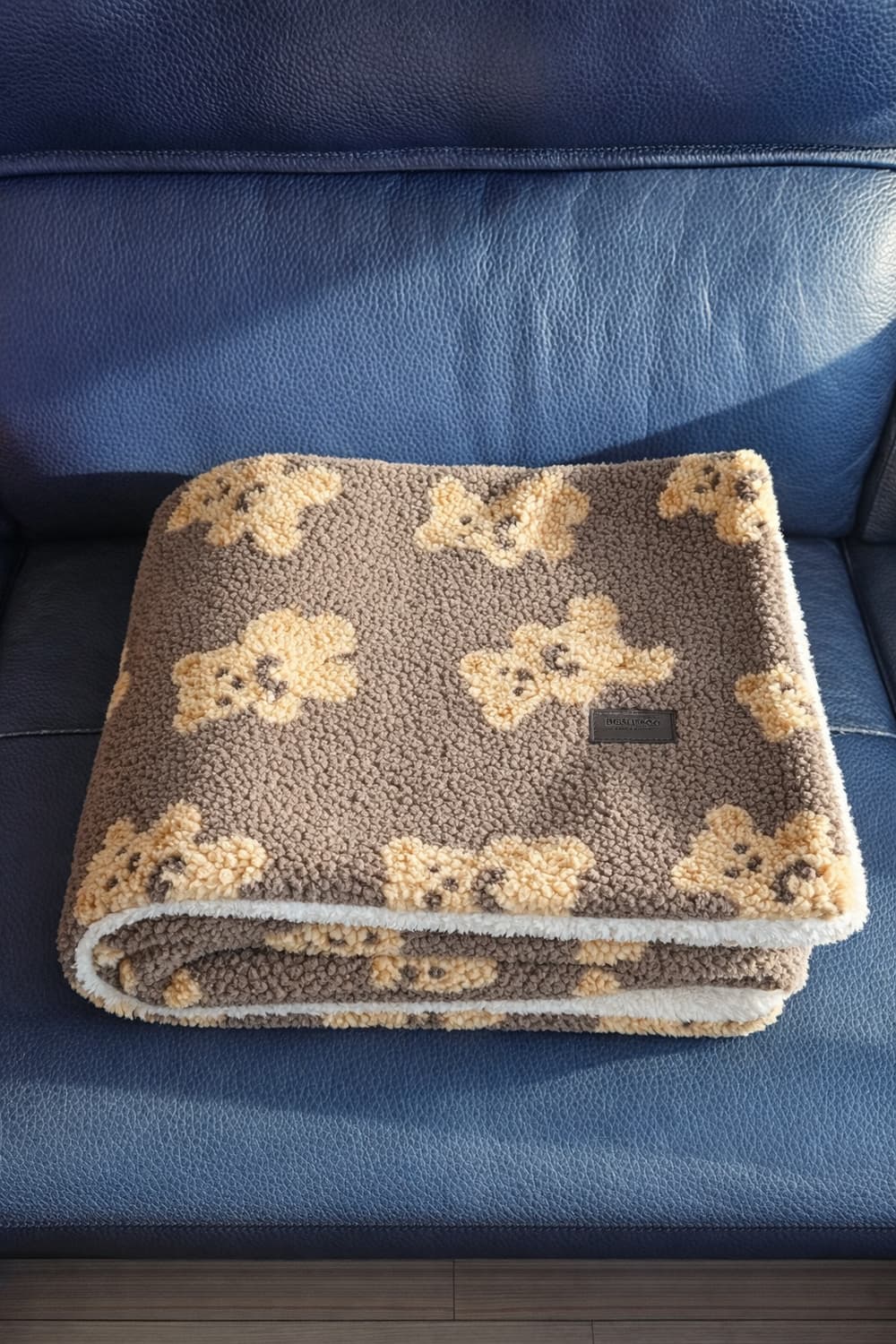 (거의새것)W컨셉 베베데코 양털 국세사 담요 블랭킷 고미 캠핑담요 상품이미지5