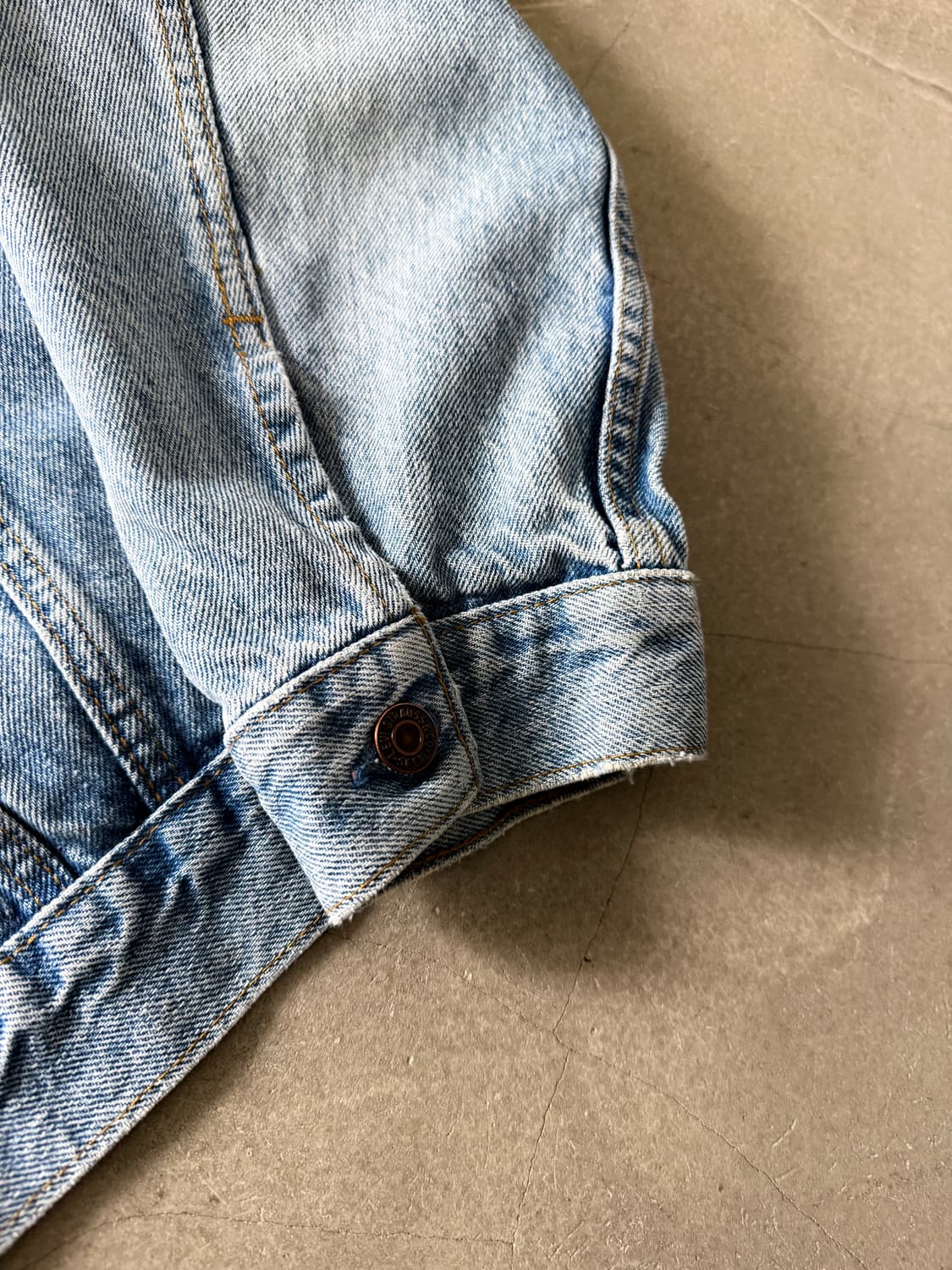 90s Levi's Orange Tab Denim Jacket 상품이미지5