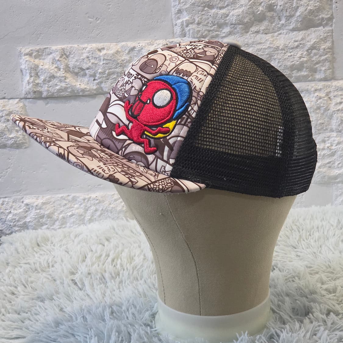 L7-2:팀라이프 토이어 그래픽 메쉬 스냅백 57-59cm 상품이미지4