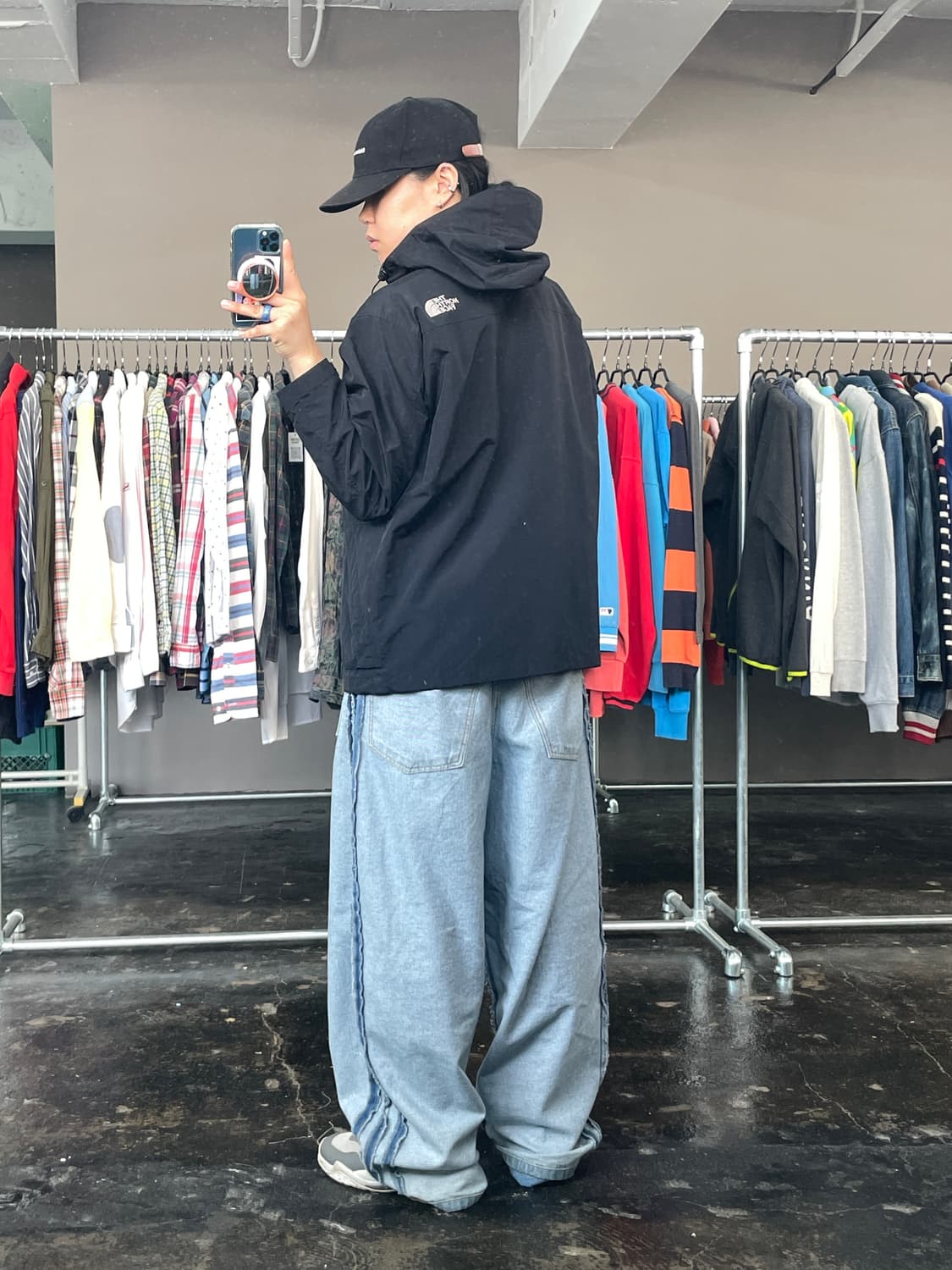 노스페이스 바람막이 자켓 상품이미지5
