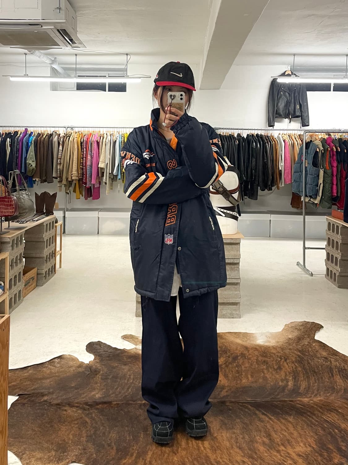 90's NIKE golf metal logo cap 나이키 메탈로고 캡 상품이미지8