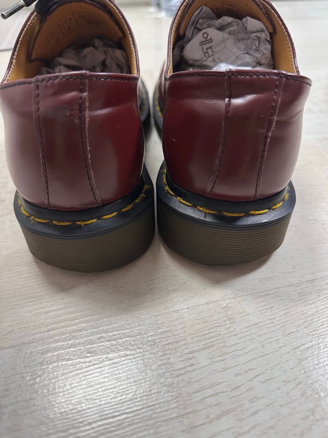 닥터마틴 1461 스무스 체리레드 uk6 상품이미지6