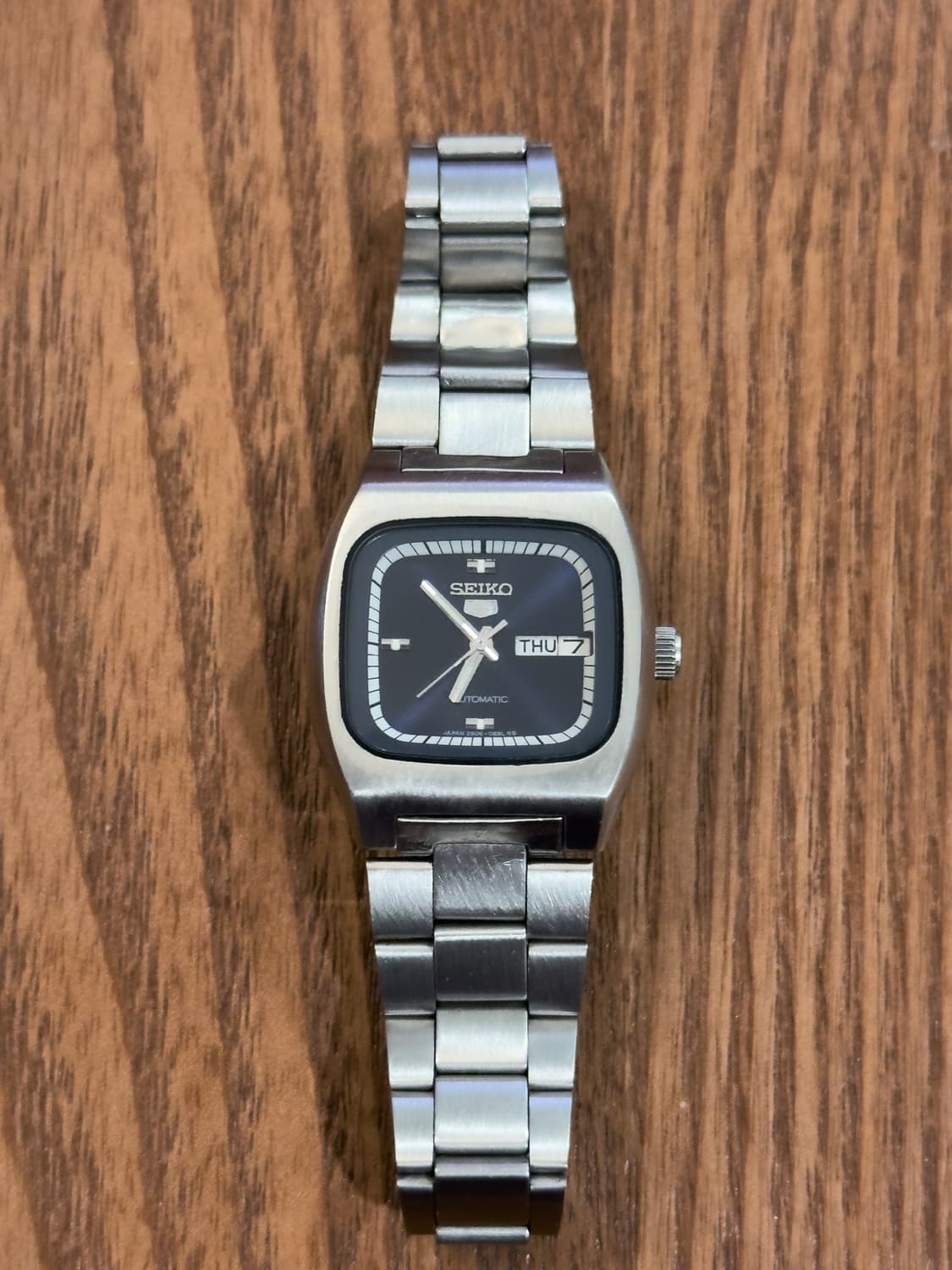 [초희귀] SEIKO 5 TV스크린 수동 Deep Navy Automat 상품이미지2