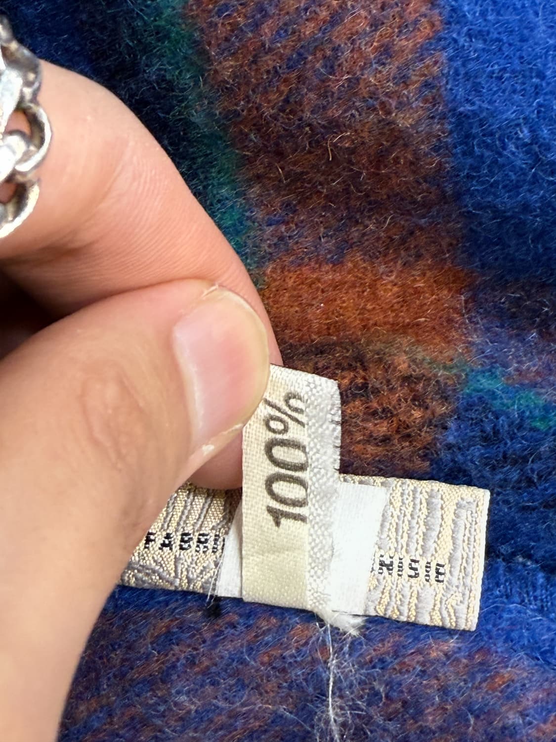 노스웨이브 90‘s 라나 울 체크 후드 자켓 상품이미지10