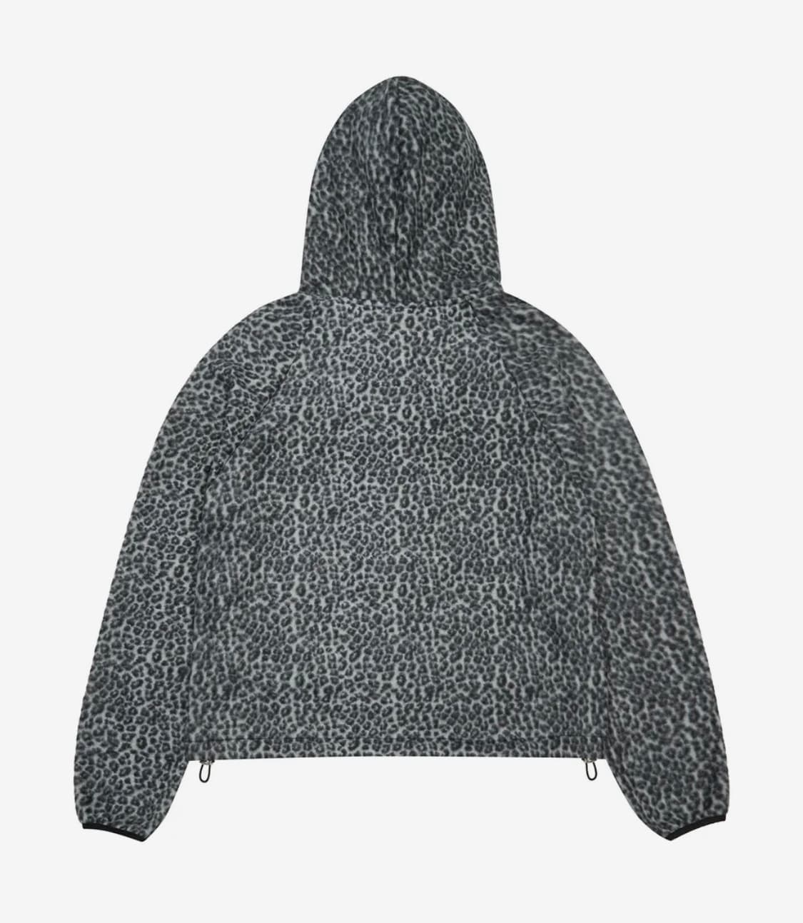 러브이즈트루 플리스 자켓 후드집업 레오파드 상품이미지3