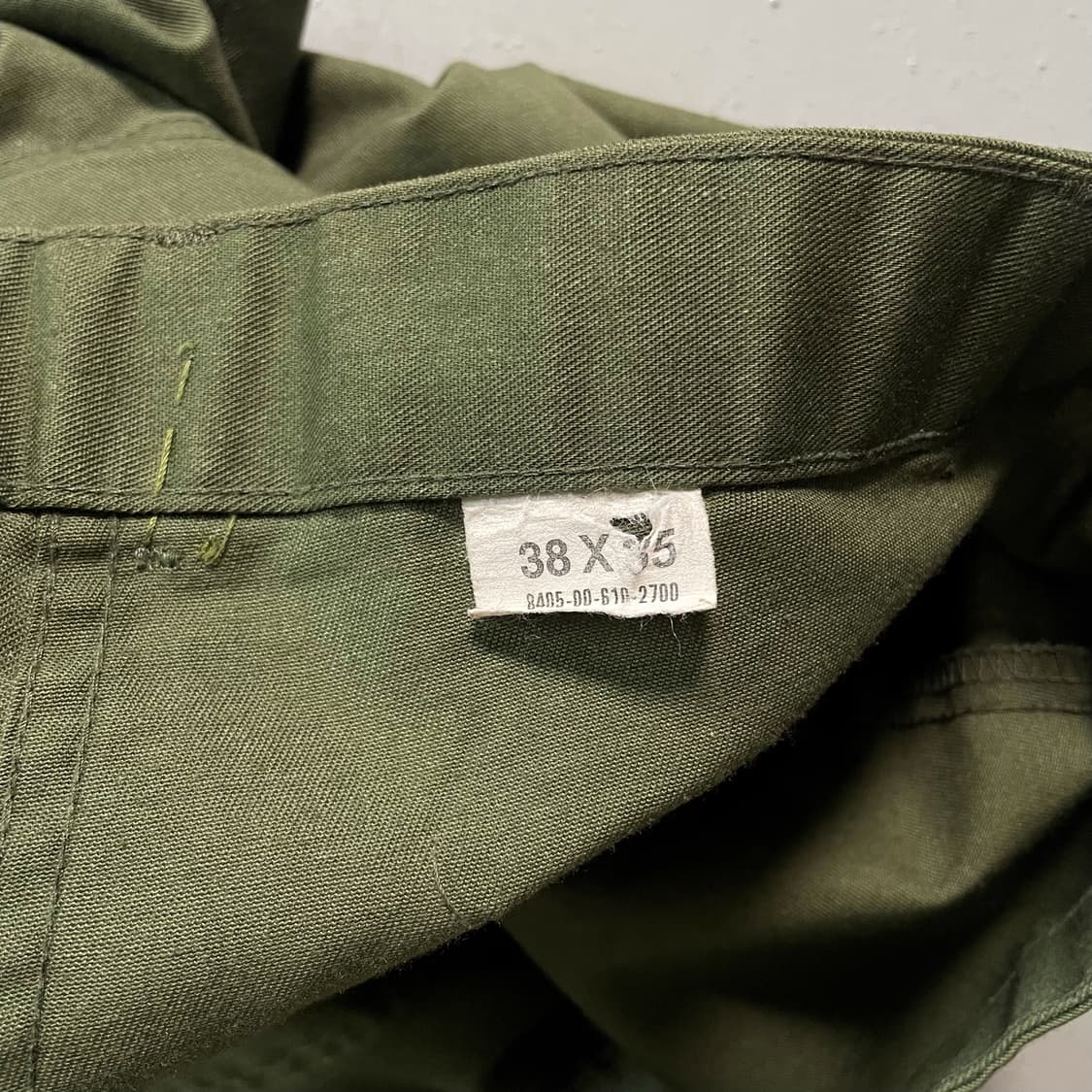 1980’s US ARMY OG 507 Fatigue Trousers 상품이미지7