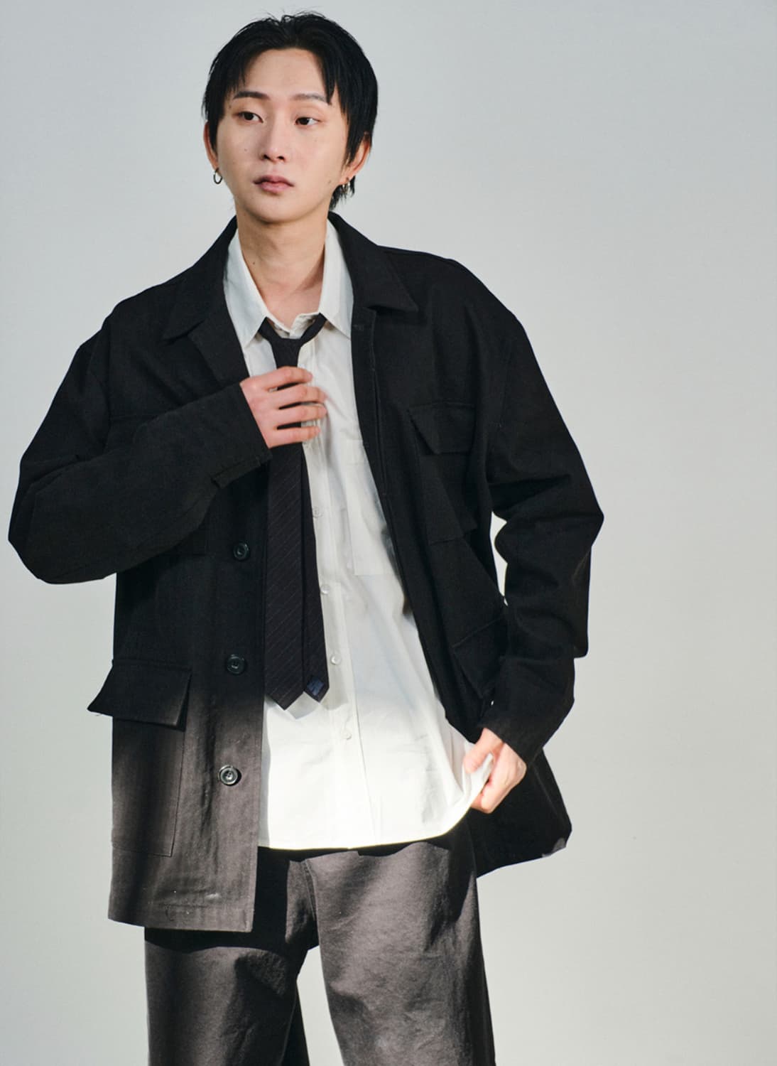 다이브인 / 몬테 필드 자켓 블랙 / 2 상품이미지3