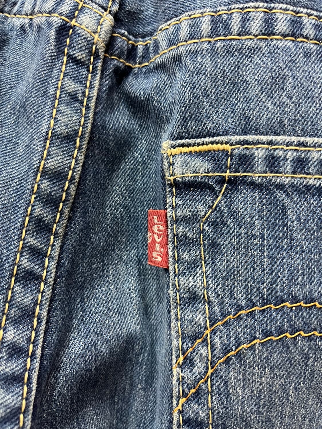 리바이스 907 데님팬츠 Made in CROATIA 상품이미지5