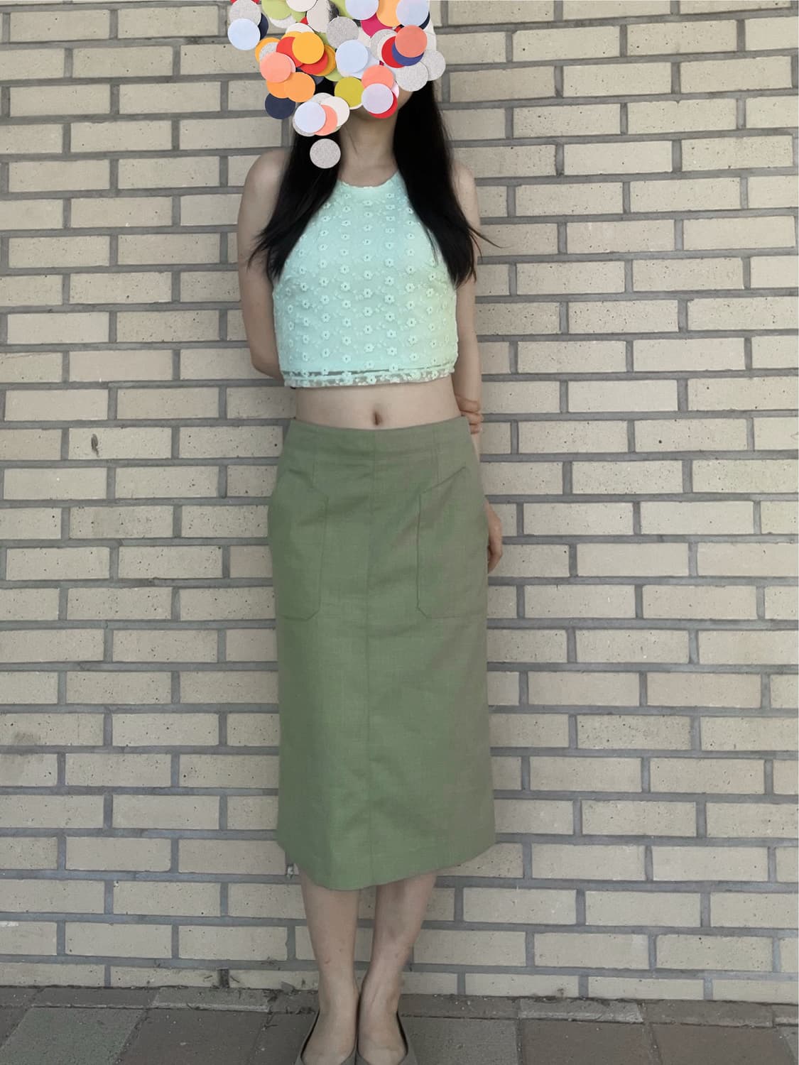 Sky Flower Top 하늘꽃 탑 상품이미지7
