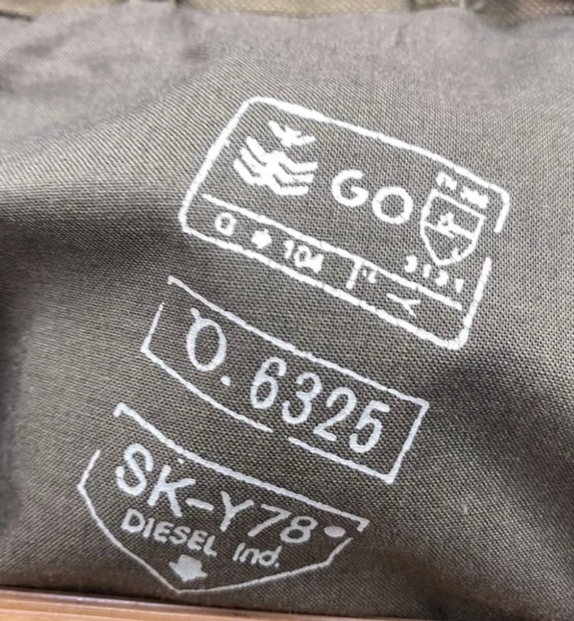 [9254]Diesel khaki blazer# 상품이미지5