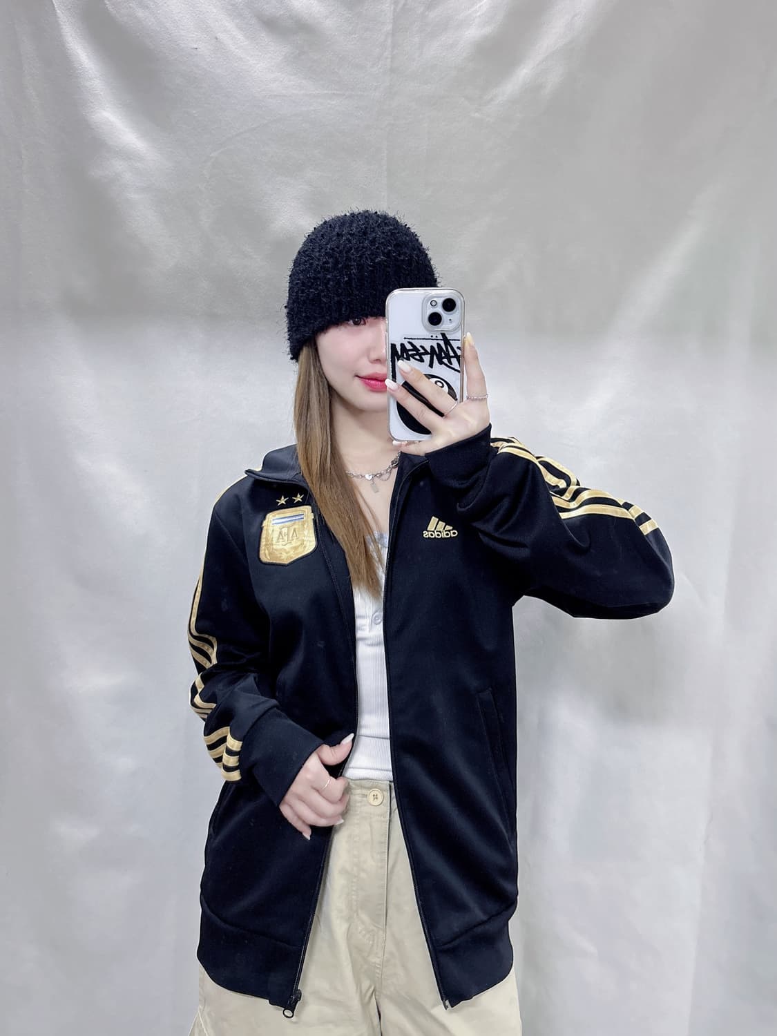 아디다스 아르헨티나 검골 트랙탑  상품이미지2