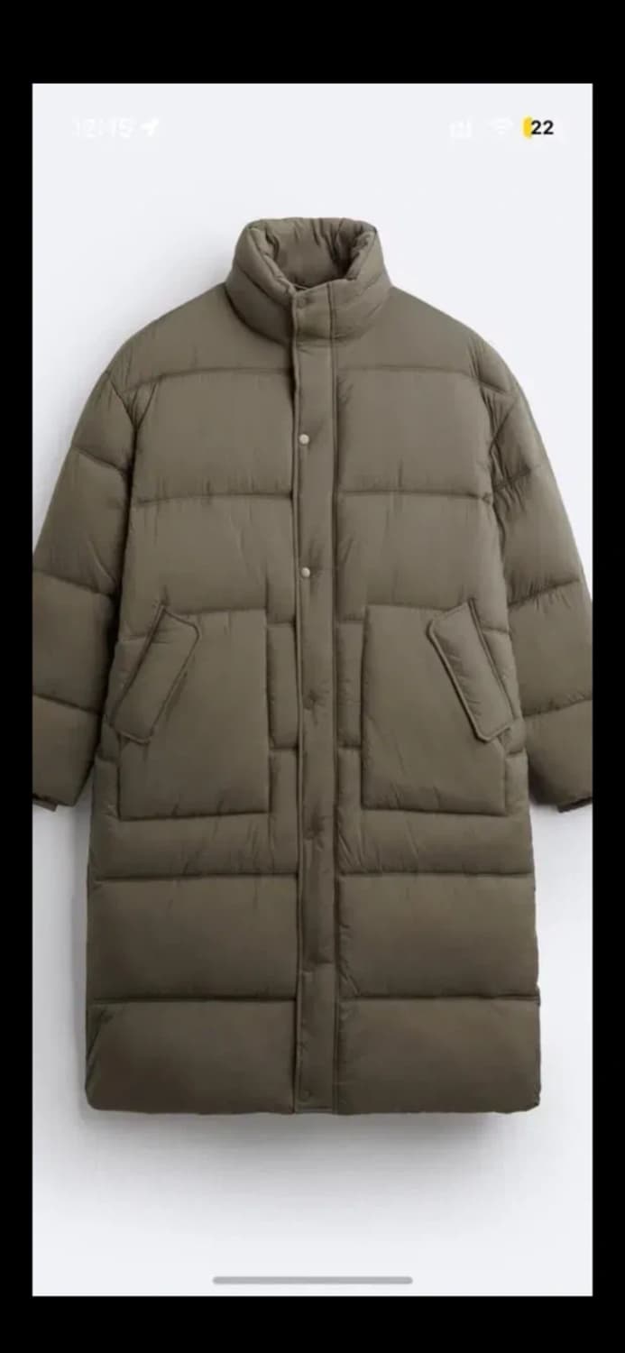 자라 롱패딩 xl 상품이미지6
