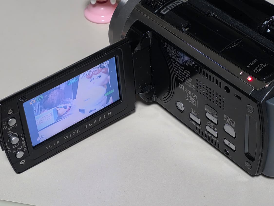 JVC 에버리오 GZ-HD10KR  빈티지 디지털캠코더 상품이미지5