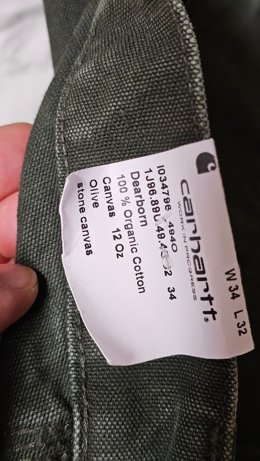 칼하트 더블니 올리브 상품이미지4