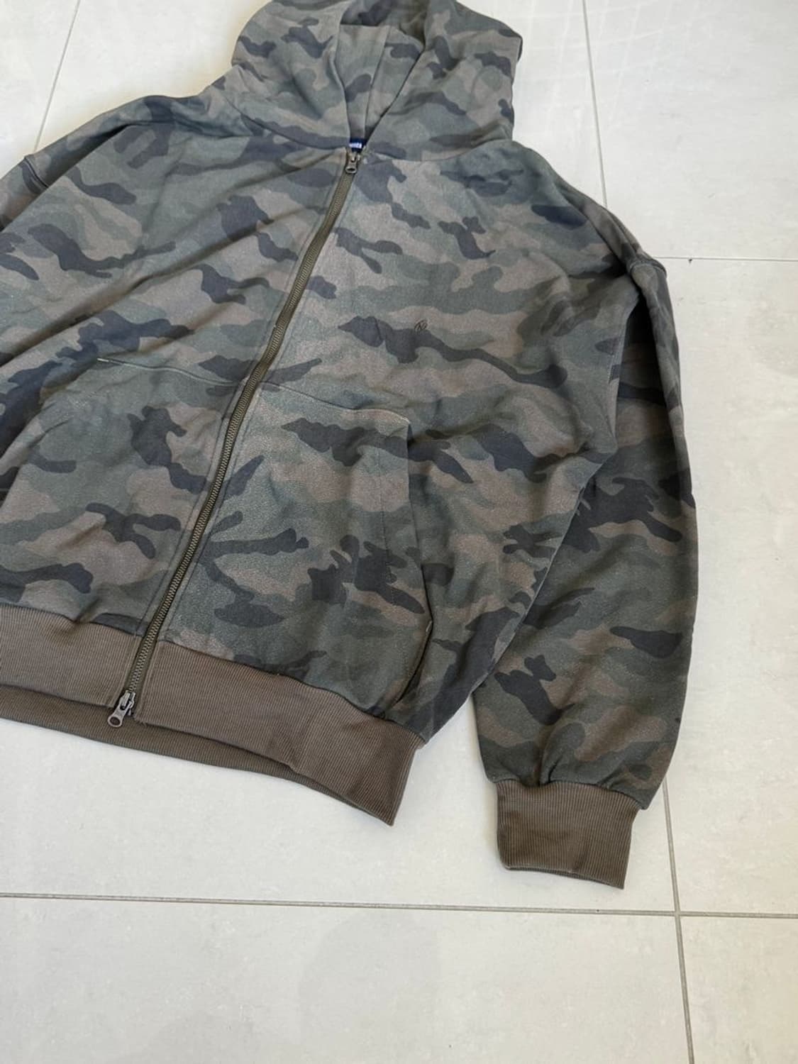 SWEAT ZIP HOOD 카모 스웨트 지퍼 후드티 상품이미지5