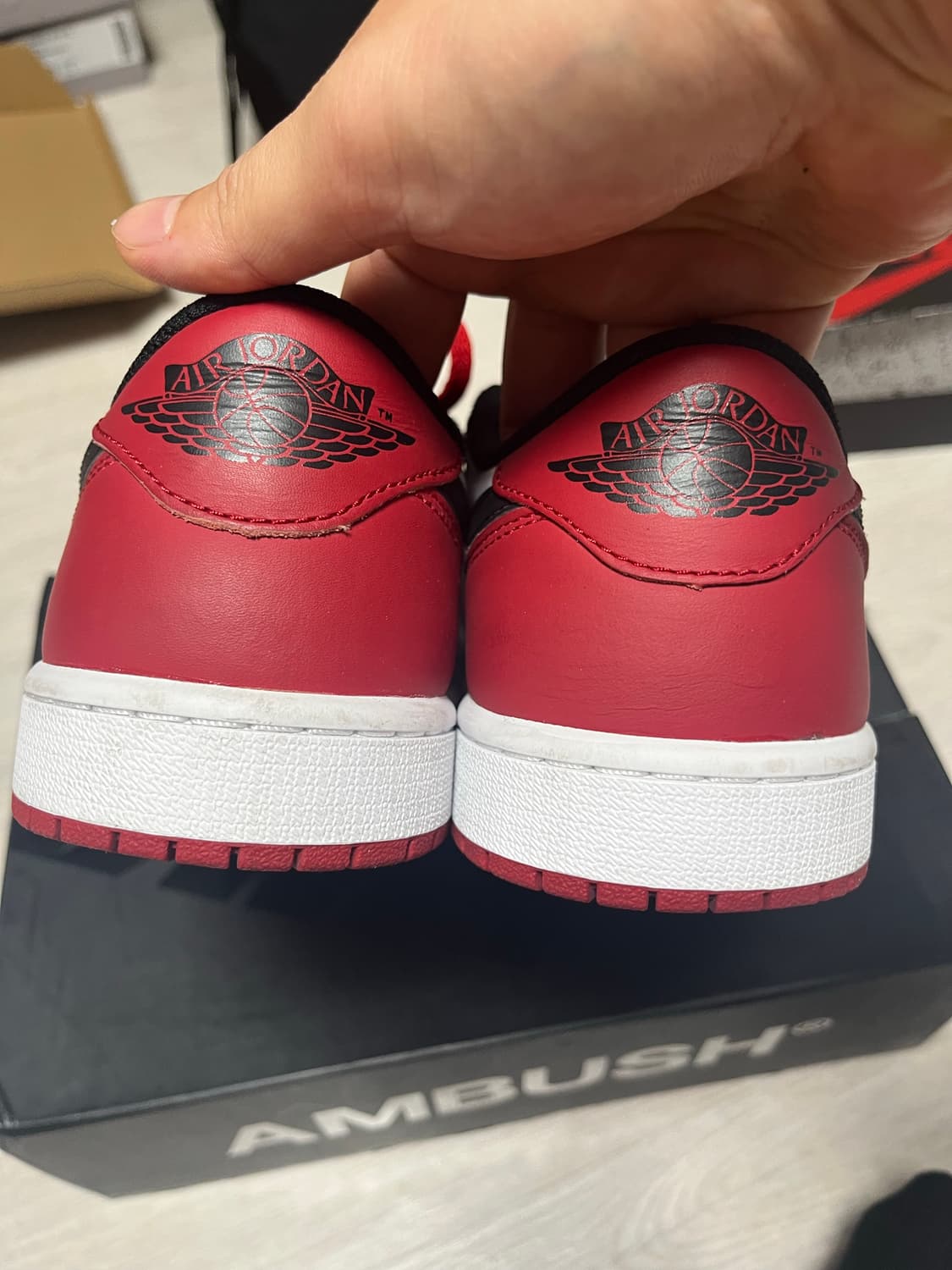 265)조던1 블랙토 로우 상품이미지2