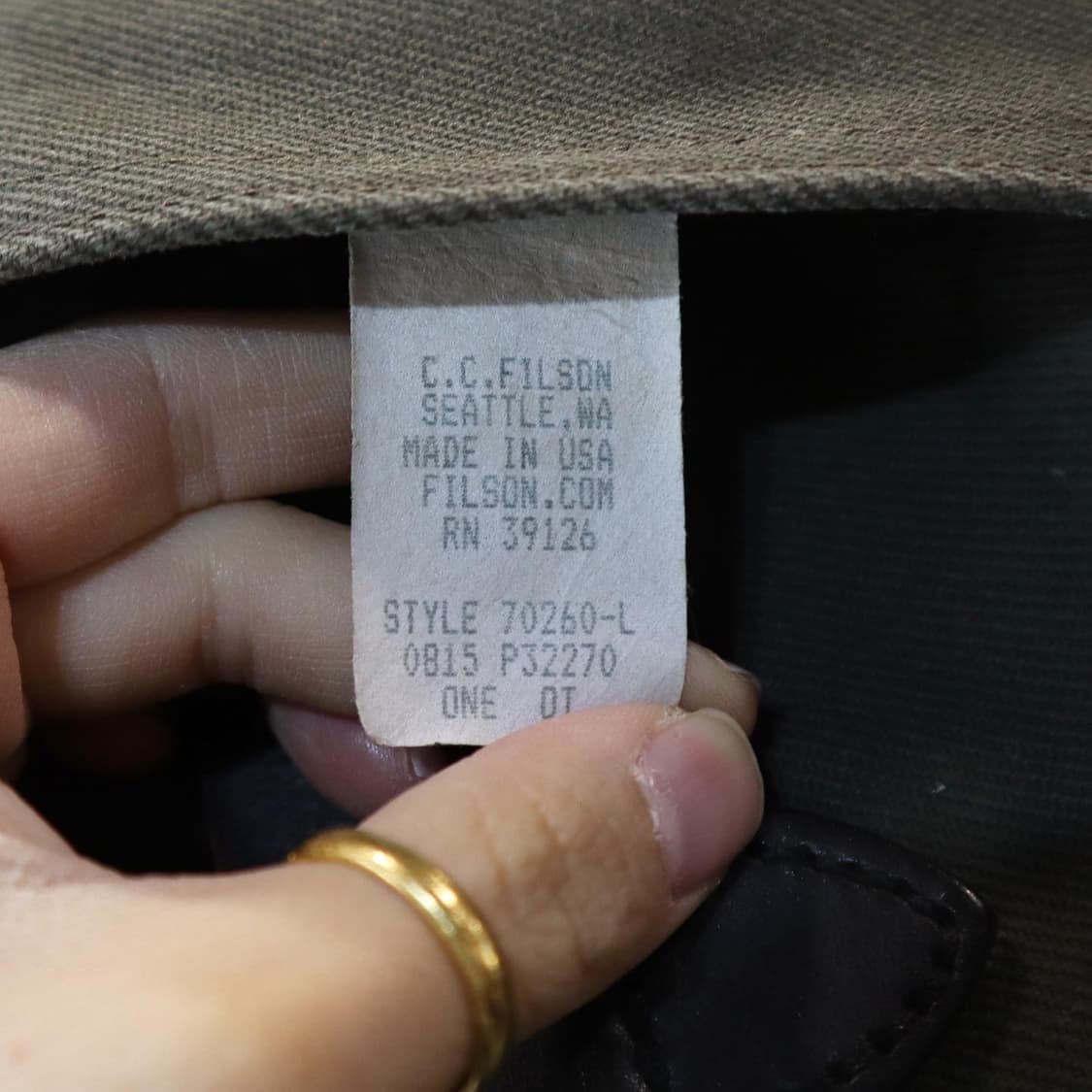 필슨 70260 토트백  상품이미지8