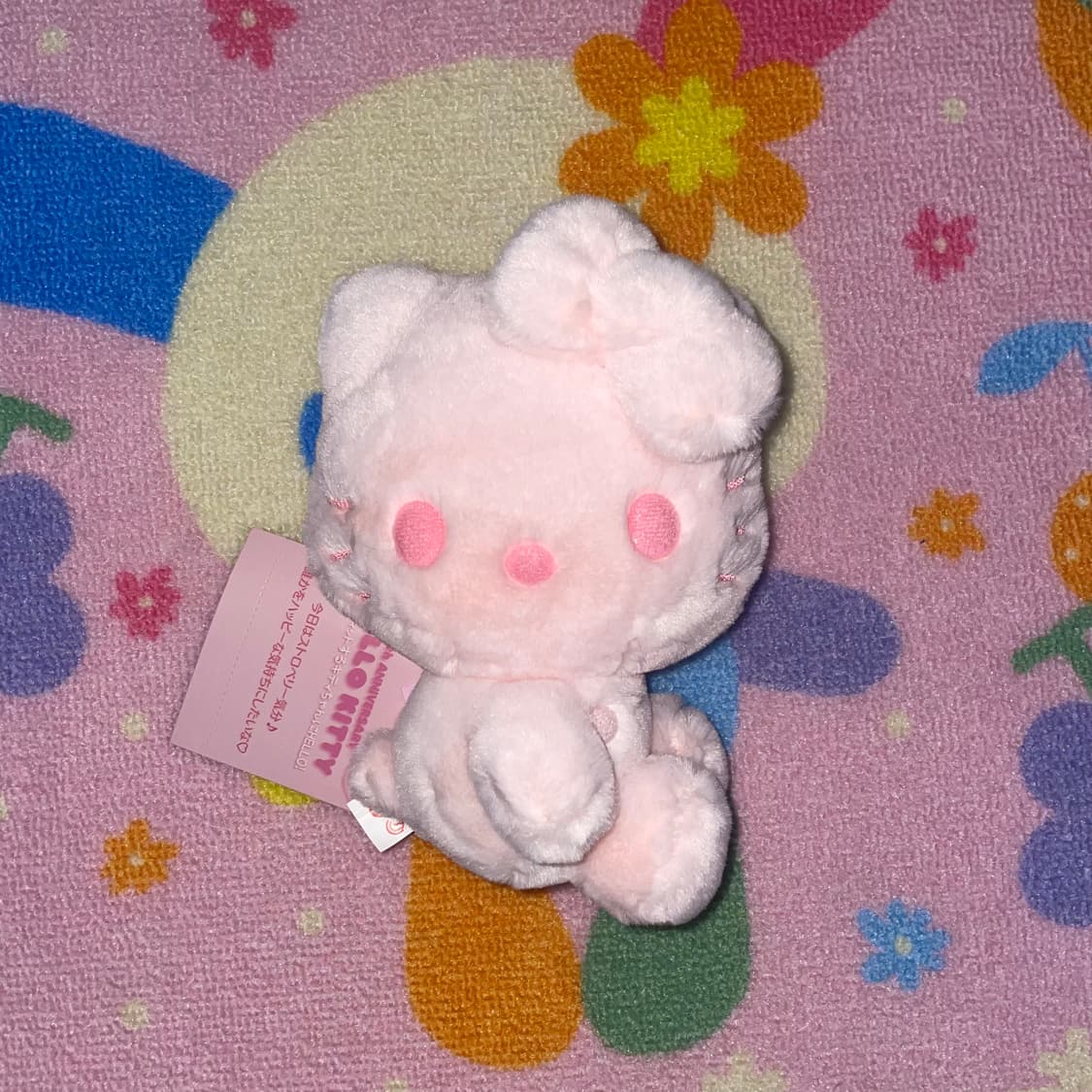 [새상품] 산리오 50주년 애니버서리 키티 컬러키티 핑크키티 딸기우유 상품이미지1