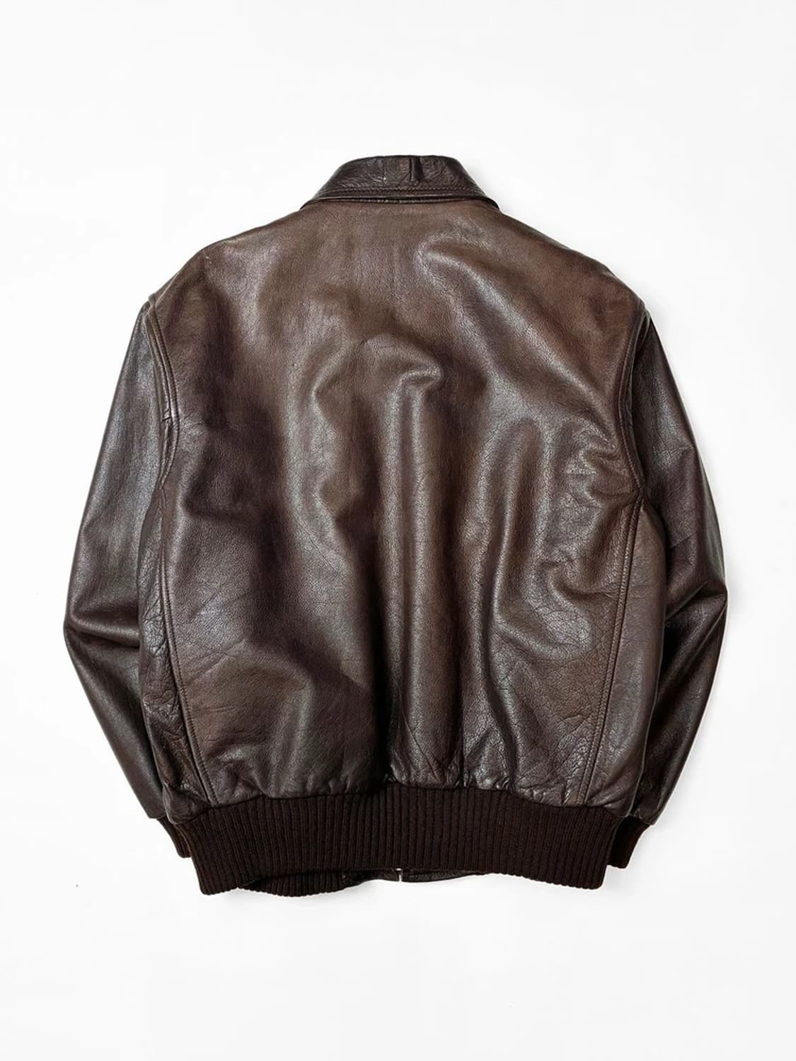 SPECIAL MEKE 90s 오륜기 소가죽 항공 자켓 PN5038 상품이미지5