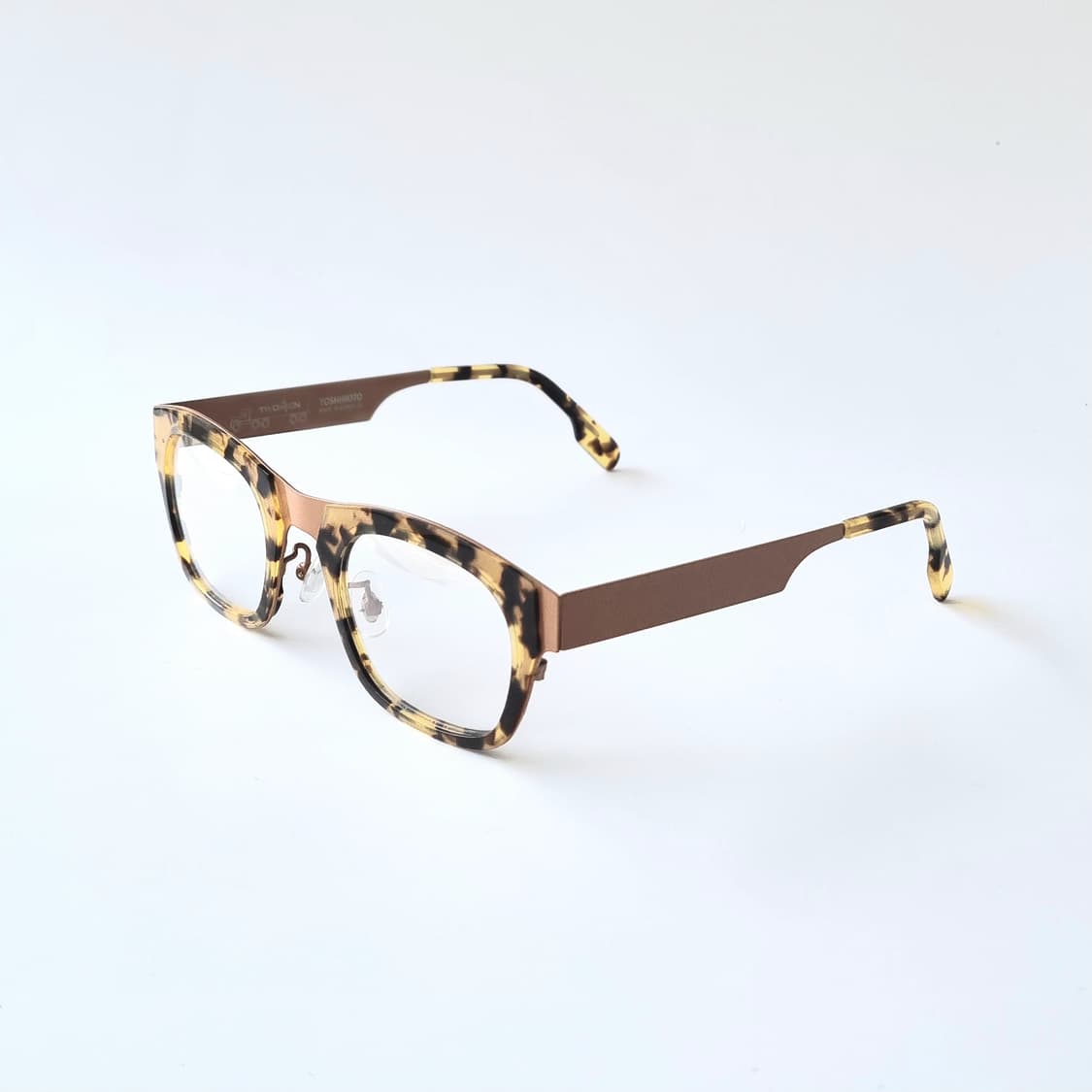 데드스탁 긱시크 요시모토  호피 콤비 안경테 720 상품이미지3