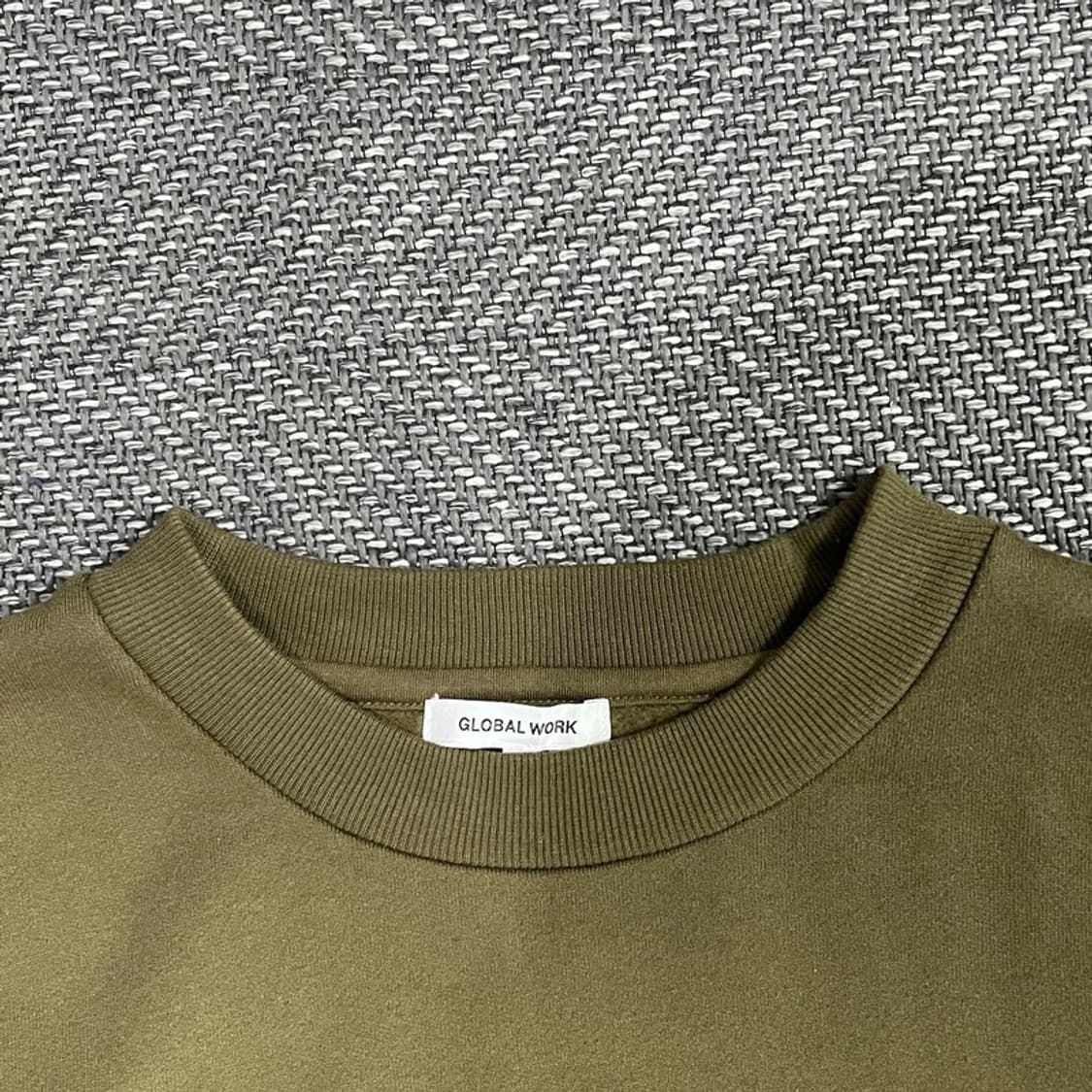 글로벌워크 자수 맨투맨 v1079 상품이미지5