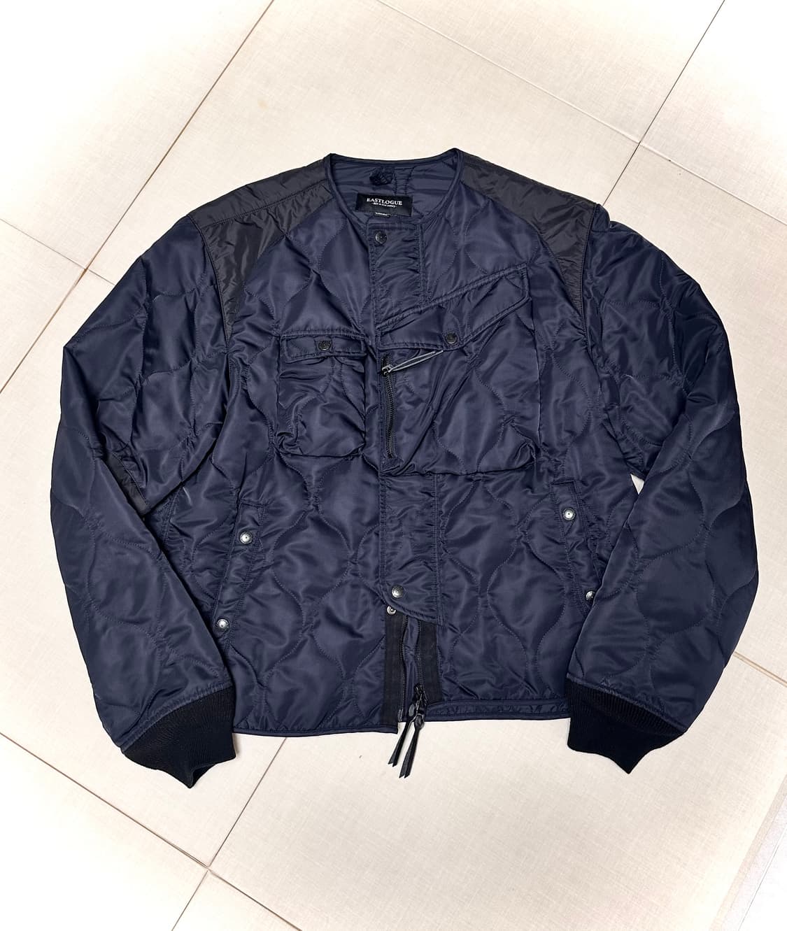 이스트로그 cba 퀼팅자켓 L 네이비 상품이미지1