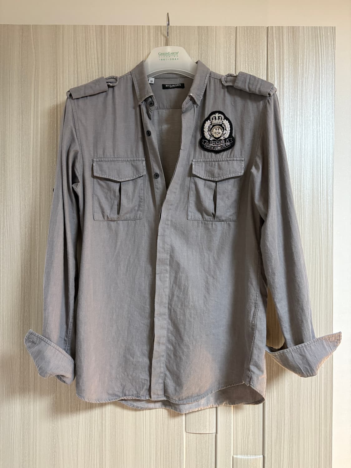 발망 11SS 밀리터리 와펜 디스 셔츠 상품이미지1