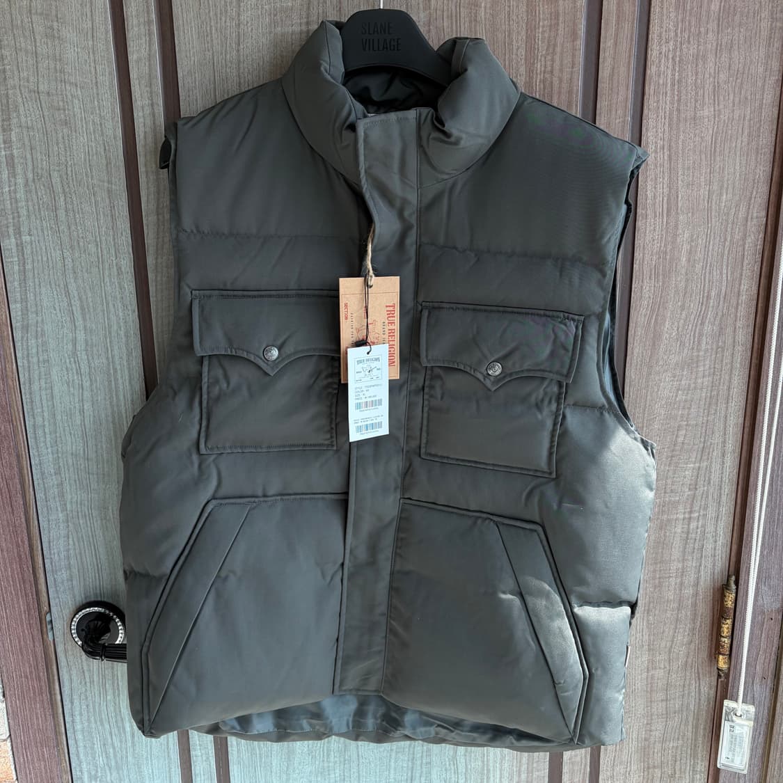 새상품(XL)트루릴리젼 밀 아머 베스트 패딩조끼 카키 상품이미지1