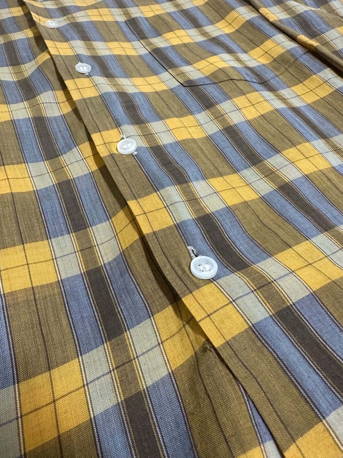 50s-60s Towncraft 루프칼라 셔츠 XL 상품이미지3