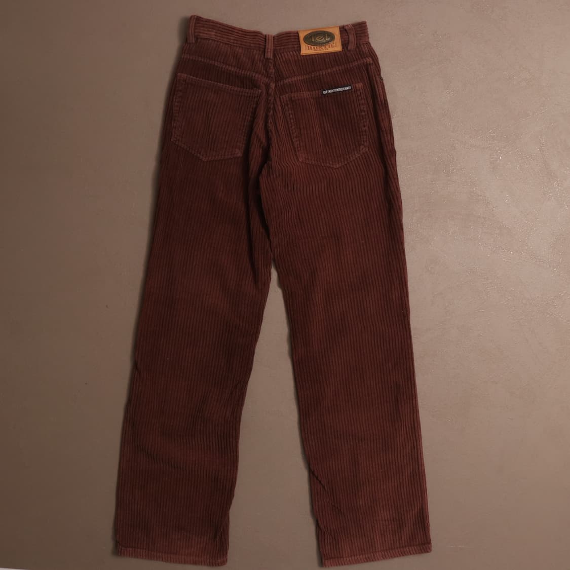 일본빈티지 브라운 코듀로이 코튼팬츠A1634 상품이미지6