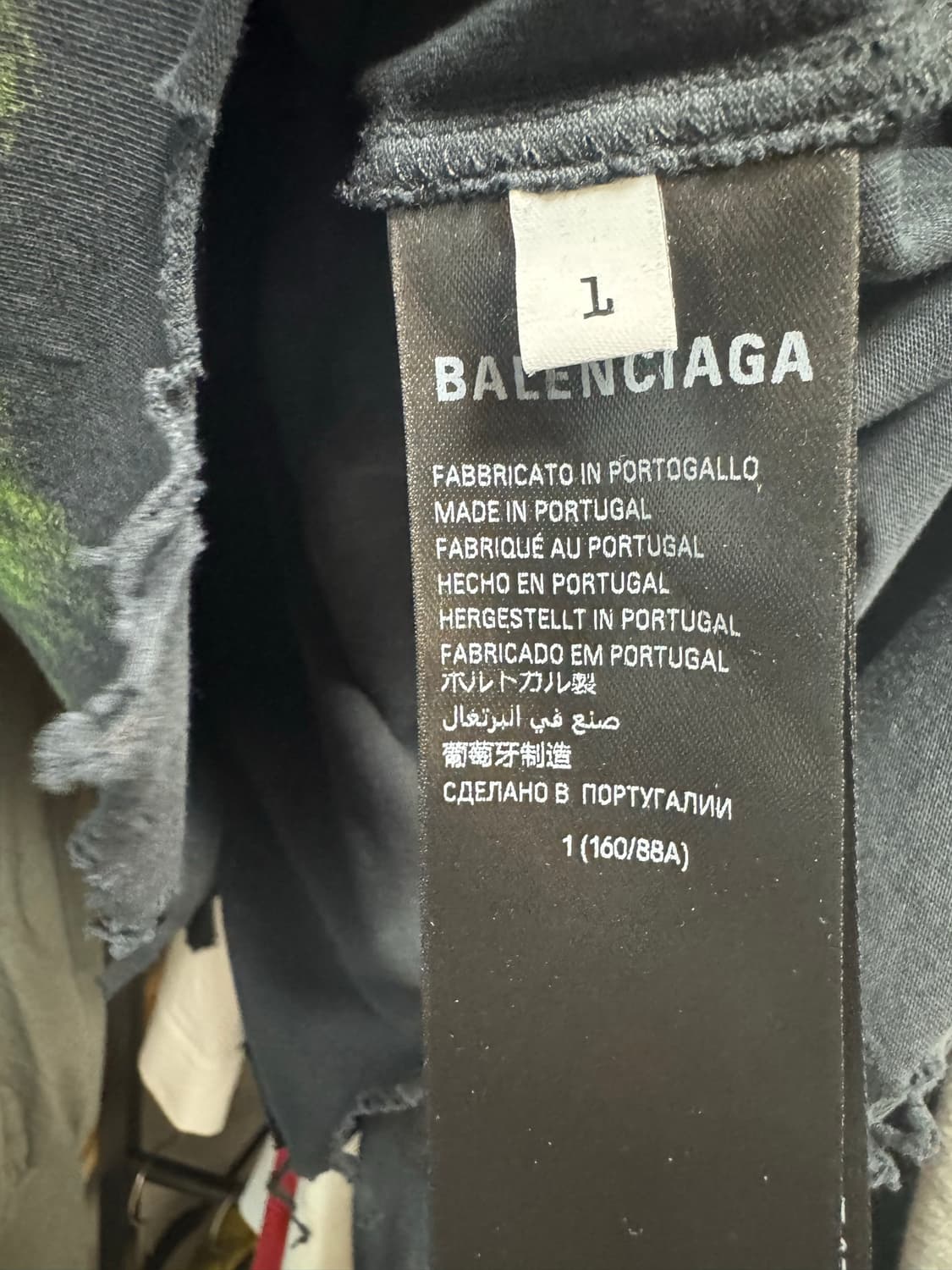 Balenciaga 발렌시아가 그래피티 롱슬리브 사이즈 1 상품이미지8