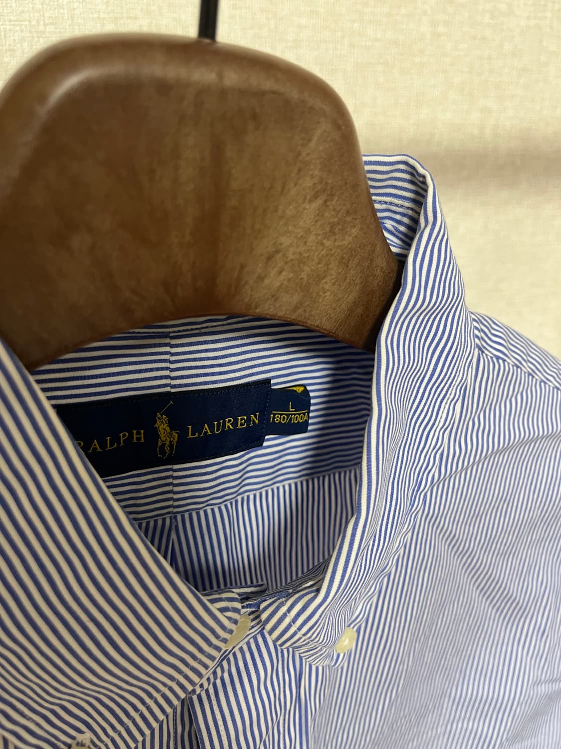 폴로 스트라이프 셔츠 L 상품이미지2