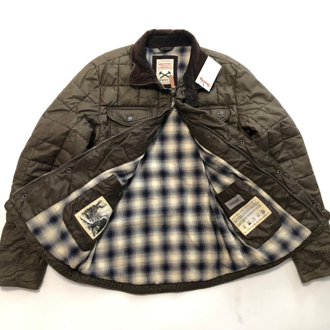 시리즈 왁스드 퀄팅 점퍼  상품이미지2