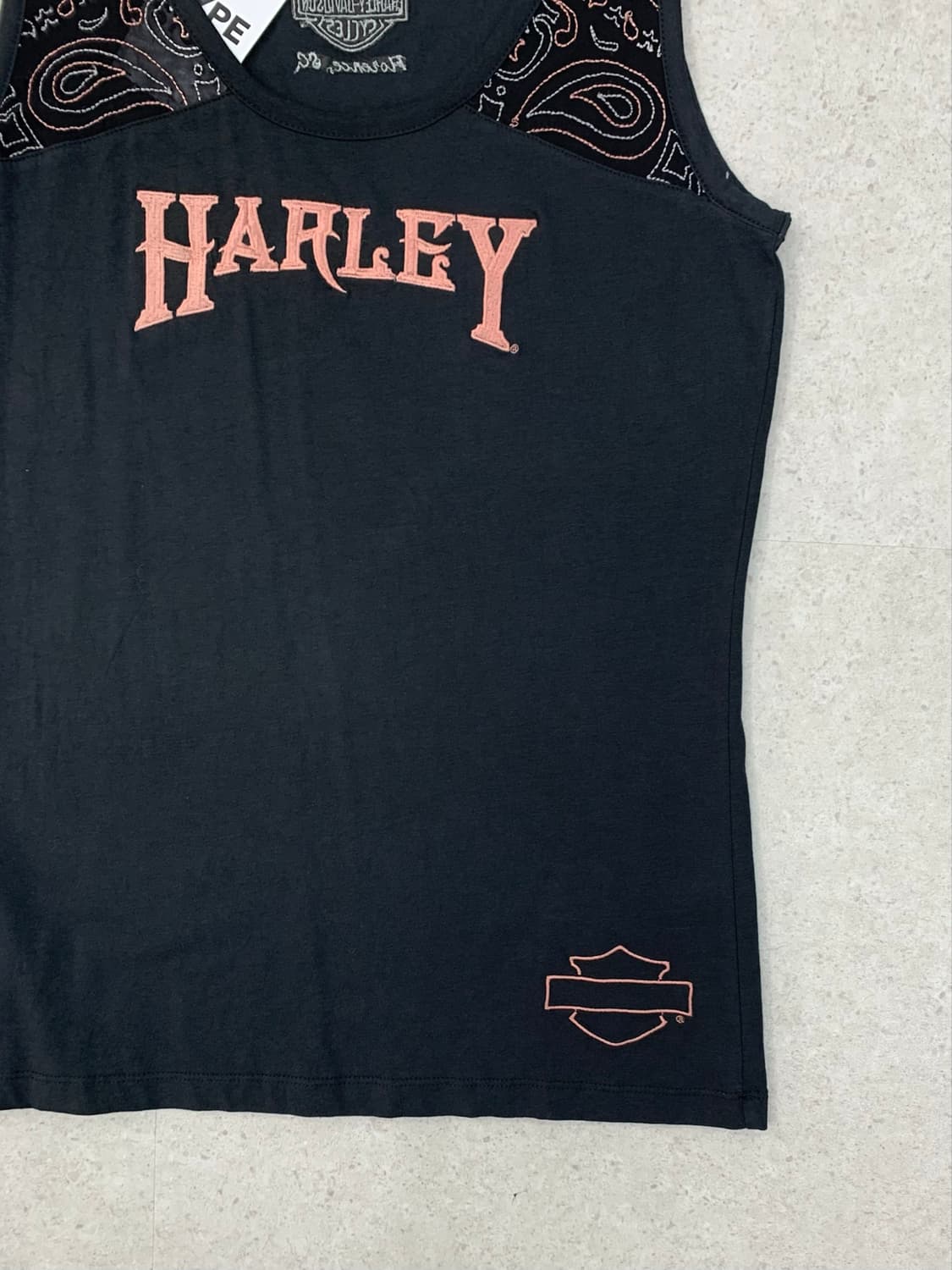 Harley Davidson 할리데이비슨 로고 나시 상품이미지3