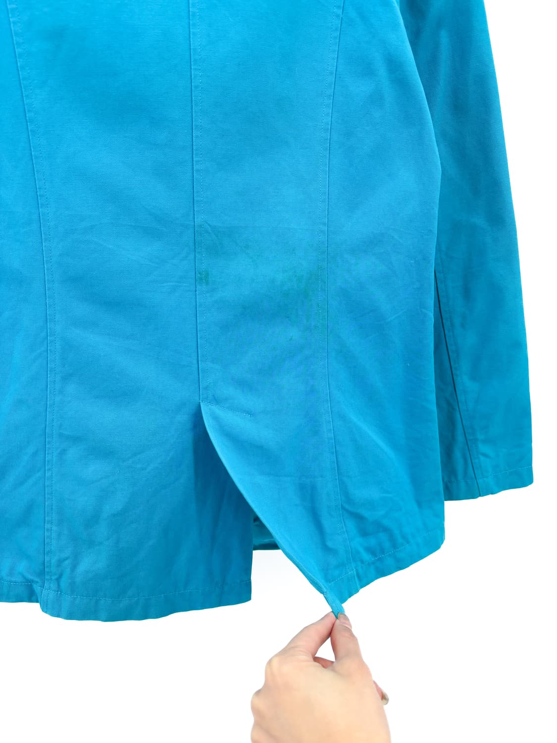 빈티지 블루 코튼 자켓 상품이미지10